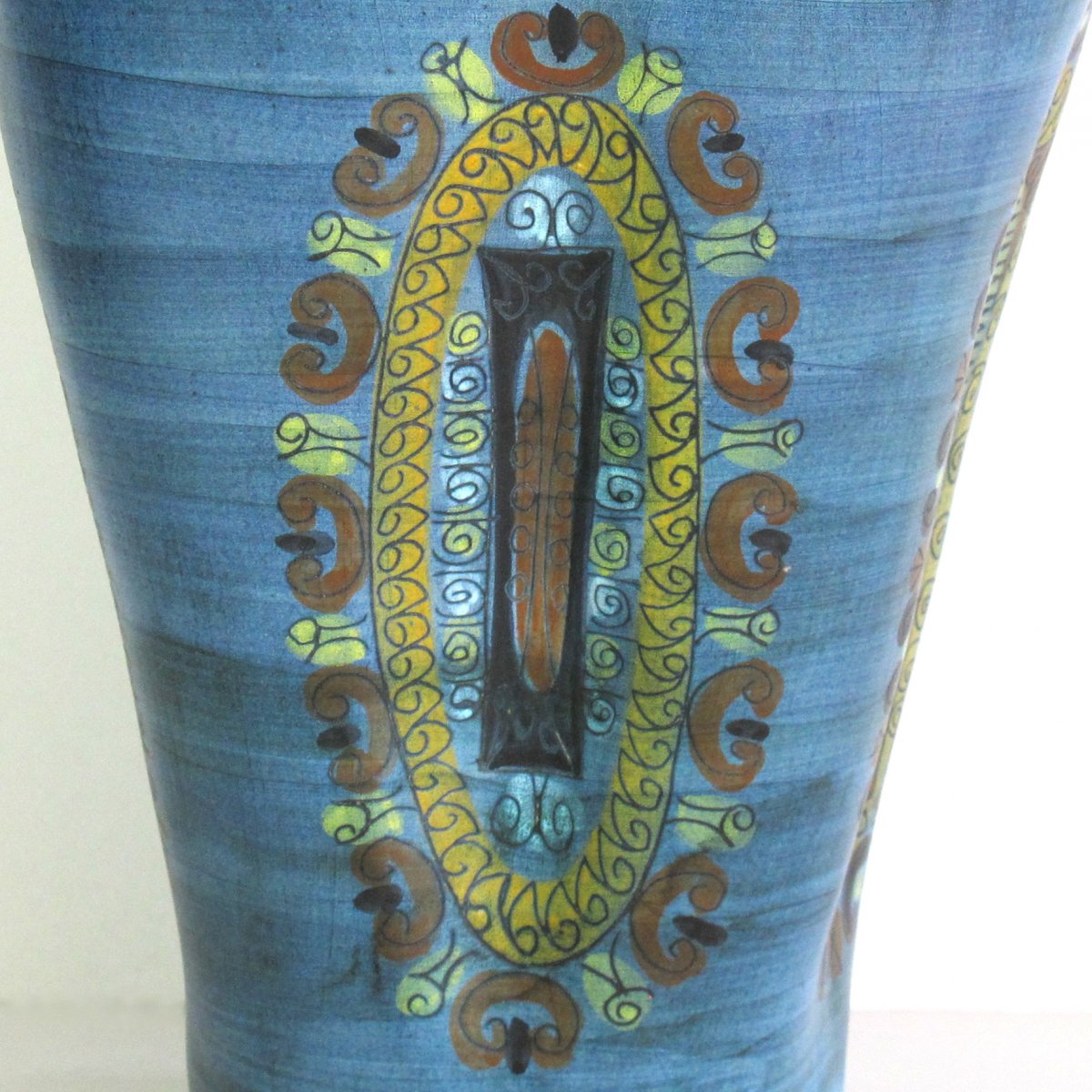 Huge French Ceramic Vase By Jean De Lespinasse 60s-photo-3