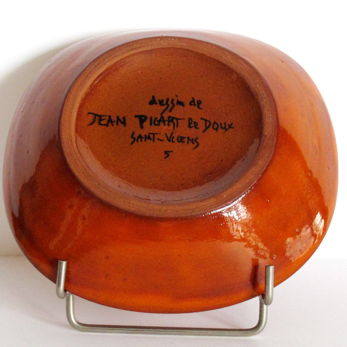 Ceramic Bowl Drawing Jean Picart Le Doux Sant Vicens 60s-photo-4