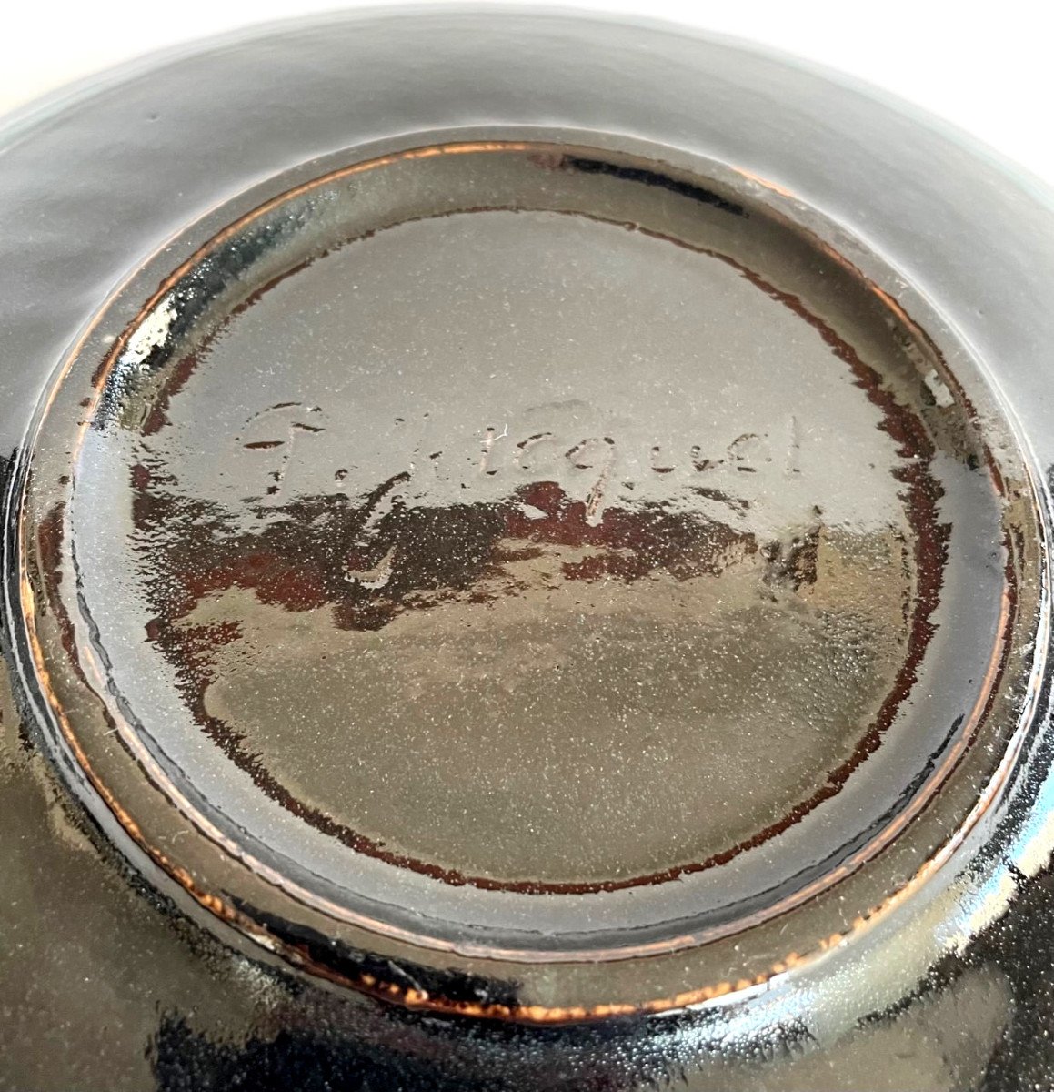 Art Deco Ceramic Dish  By Paul Jacquet-photo-1