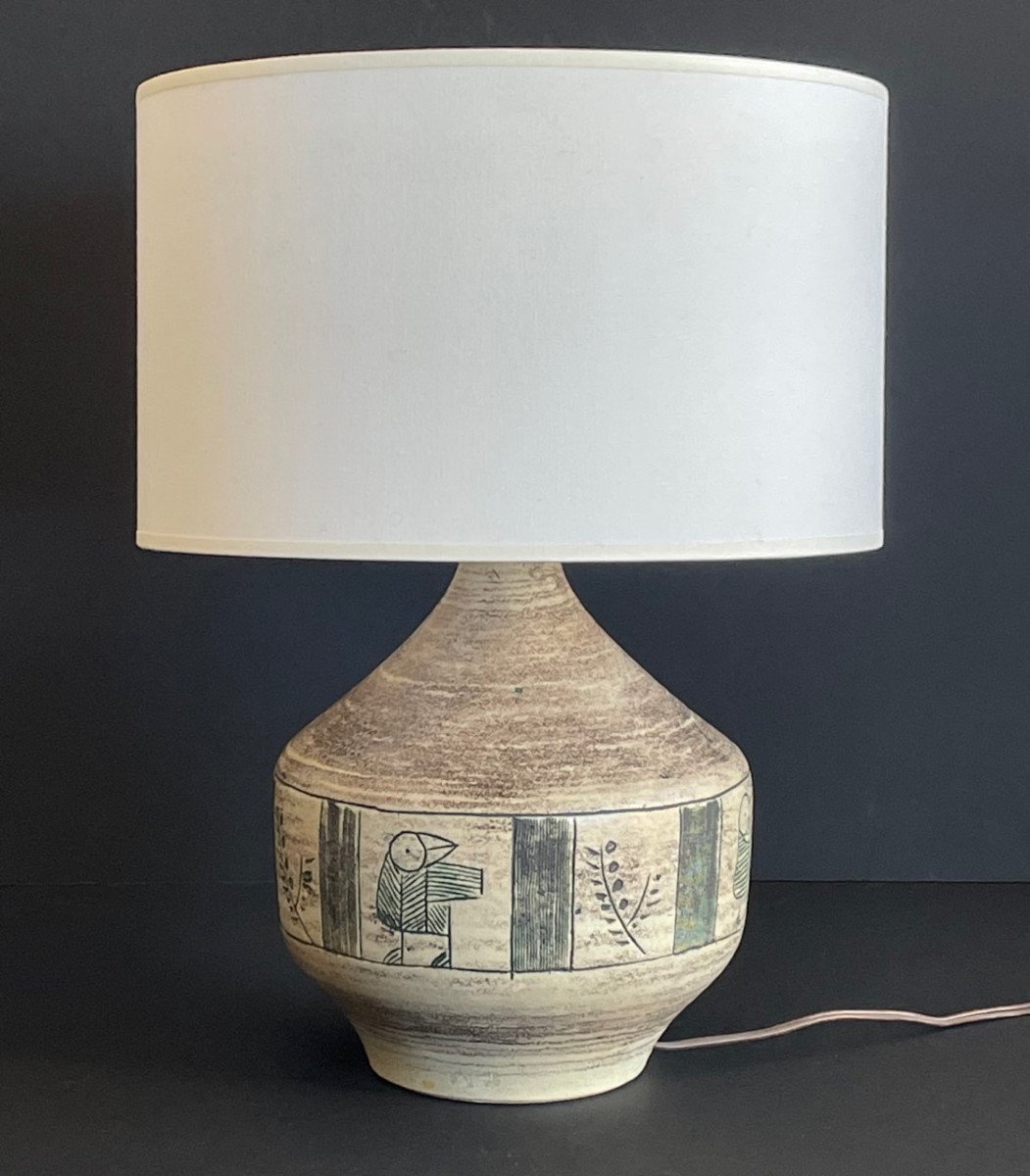 Jacques Blin Ceramic Lamp 