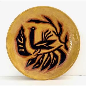 Ceramic Plate By Jean Lurçat Sant Vicens