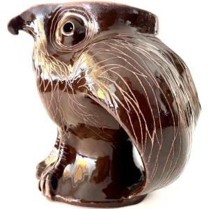 Pichet Zoomorphe, céramique de Jean Marais à Vallauris 1973    