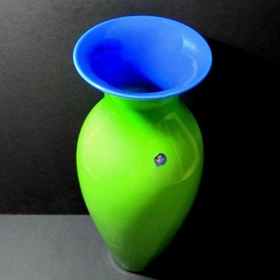 Large Glass Vase Design Anja Kjaer For Holmegaard Royal Copenhagen