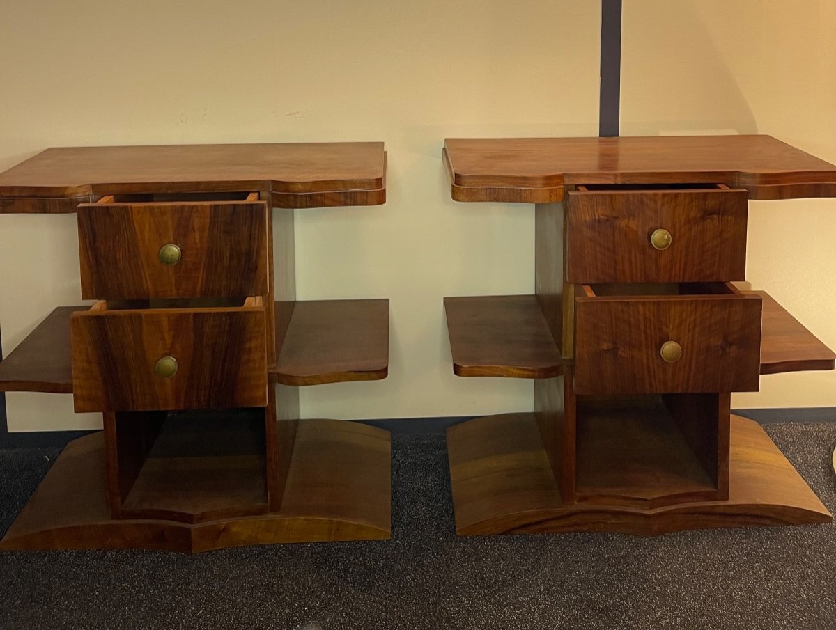 Pair Of Bedside Tables 