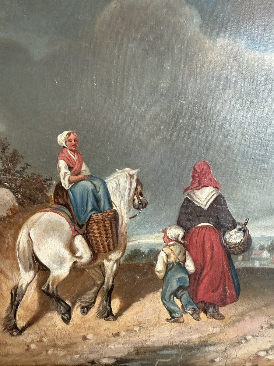 Village Scene In The 19th Century-photo-3