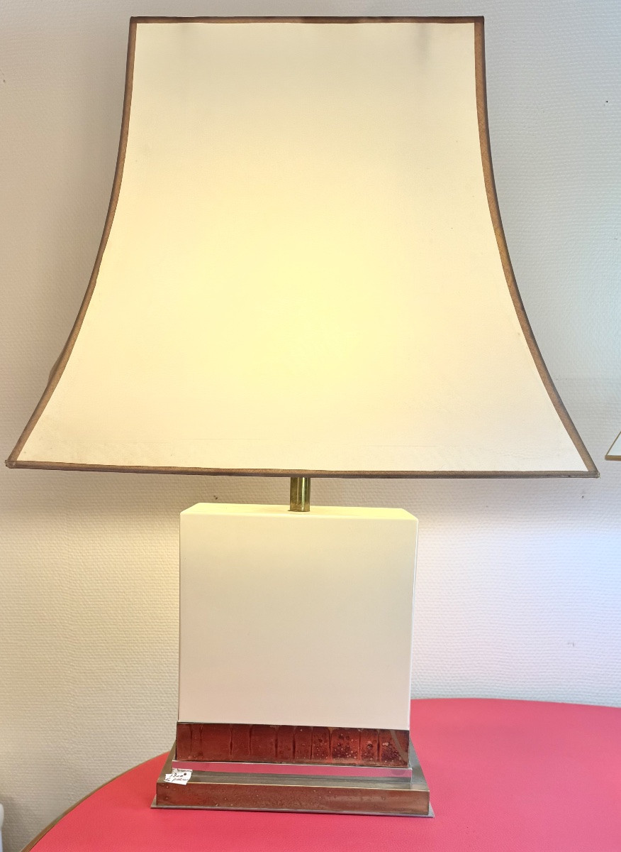 Pair Of Lamps – Jean-claude Maillet-photo-2