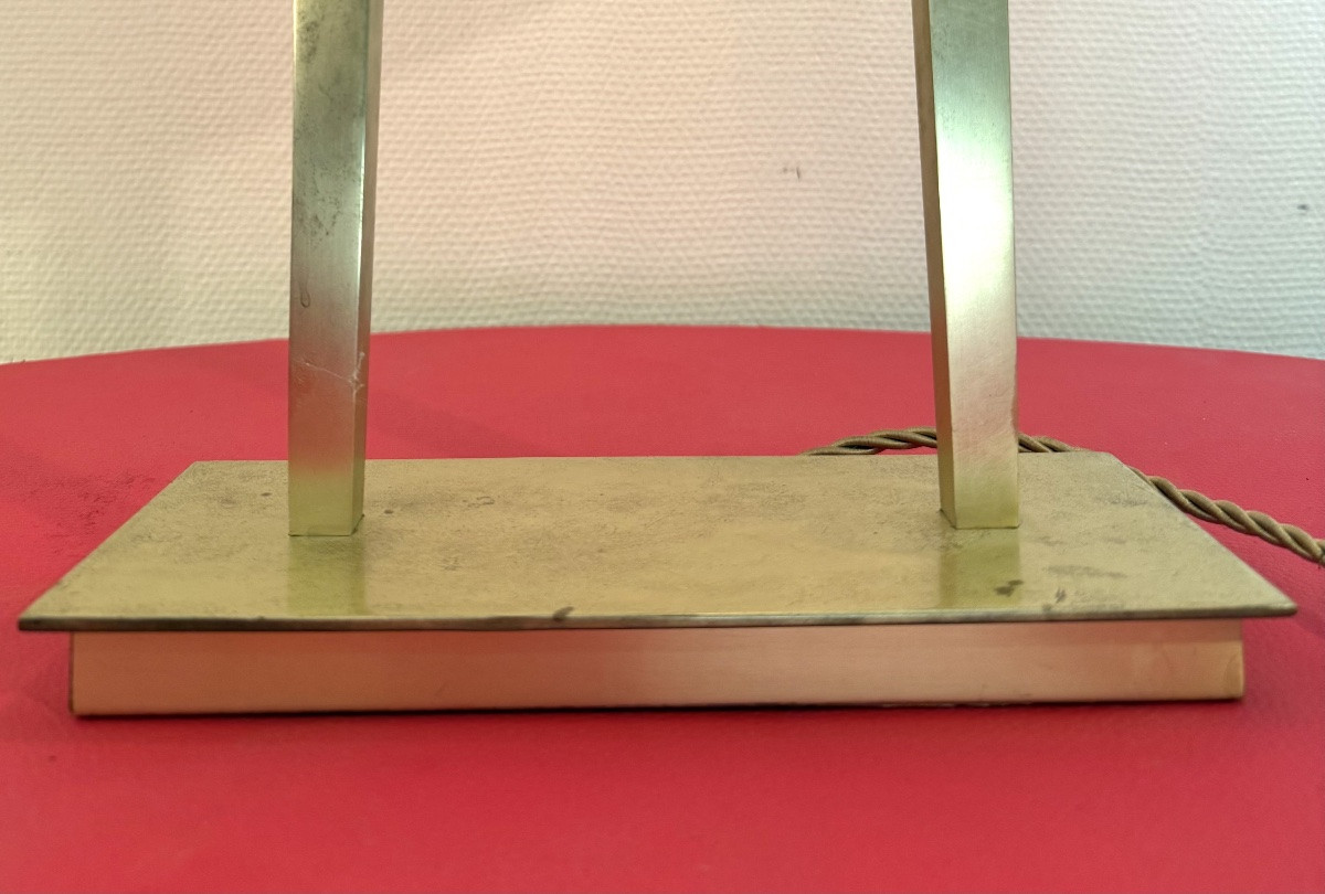 Gilded Brass Lamp – 20th Century Design-photo-2