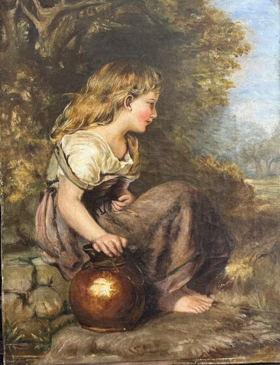 Young Girl The Whisper Of Water