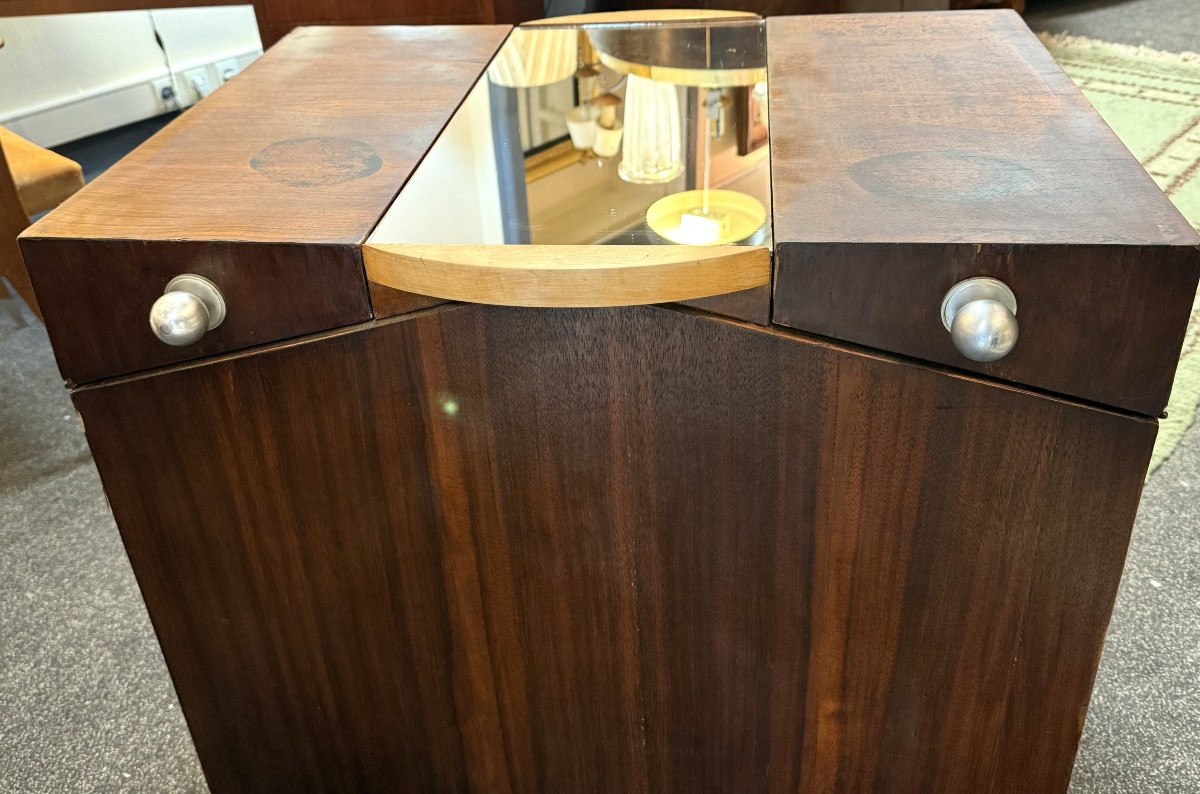 Bar Art Déco en palissandre – Élégance et fonctionnalité du XXᵉ siècle-photo-5