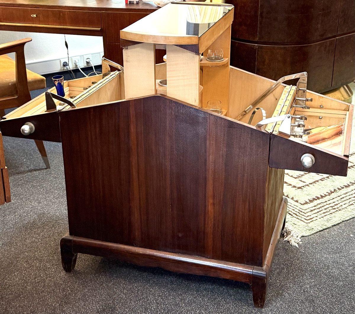 Bar Art Déco en palissandre – Élégance et fonctionnalité du XXᵉ siècle