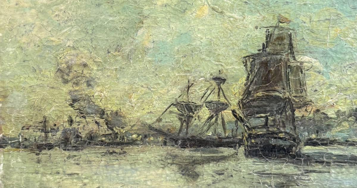 "sailboats Offshore Under Pale Skies"-photo-2