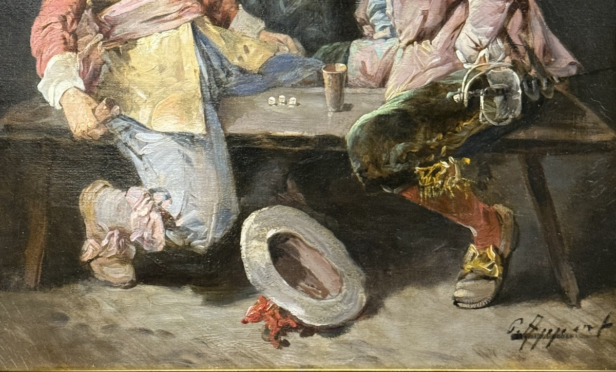 "dice Players In 17th-century Costume"-photo-3