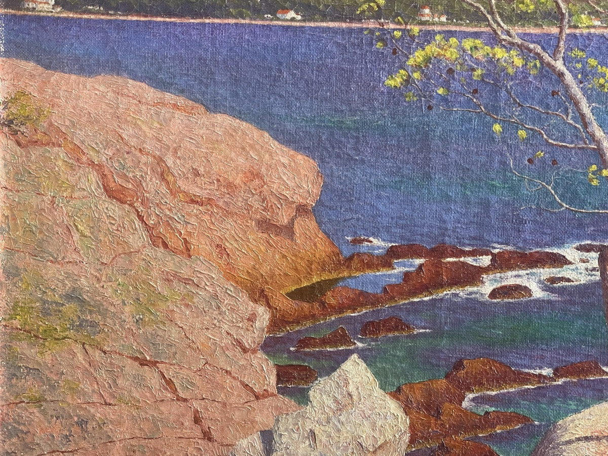 Roches rouges à Agay – Lumière sur l’Estérel-photo-1