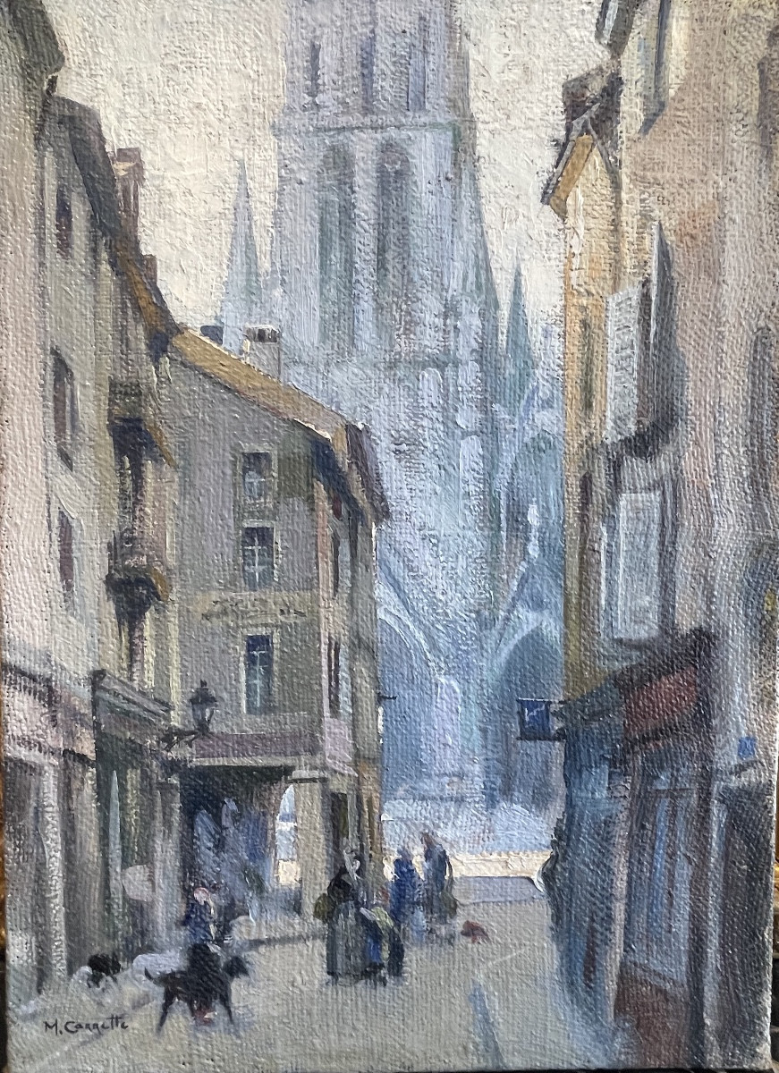 Animated View Of Rouen And The Cathedral - Early 20th Century
