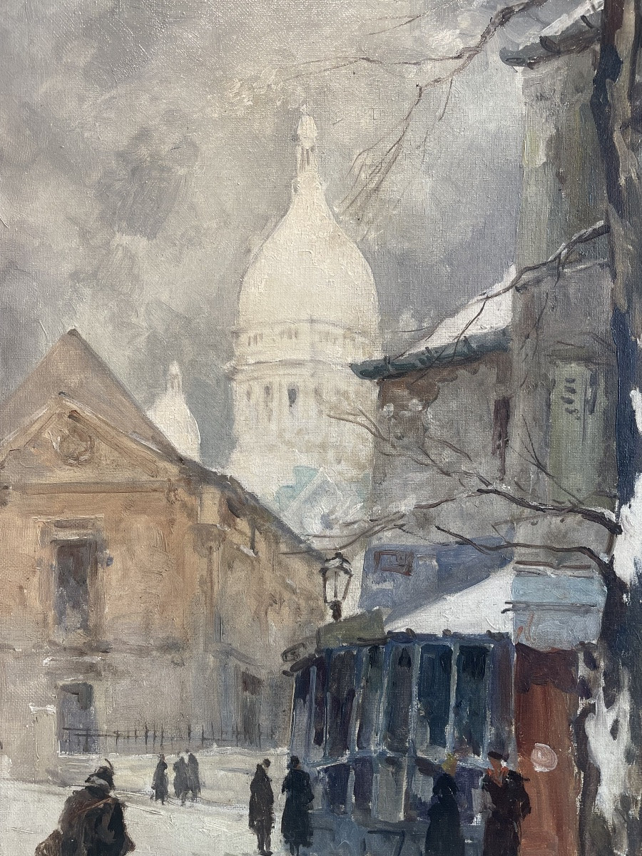 Matin Blanc à Montmartre-photo-2