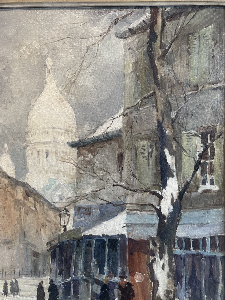 Matin Blanc à Montmartre-photo-1