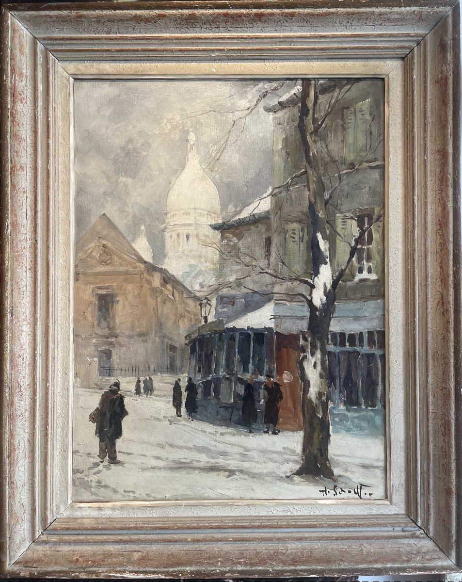 Matin Blanc à Montmartre
