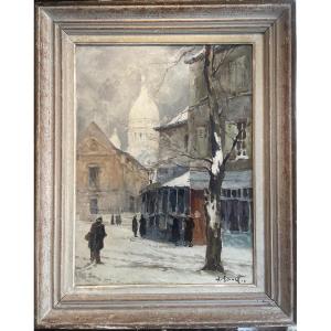 Matin blanc à Montmartre