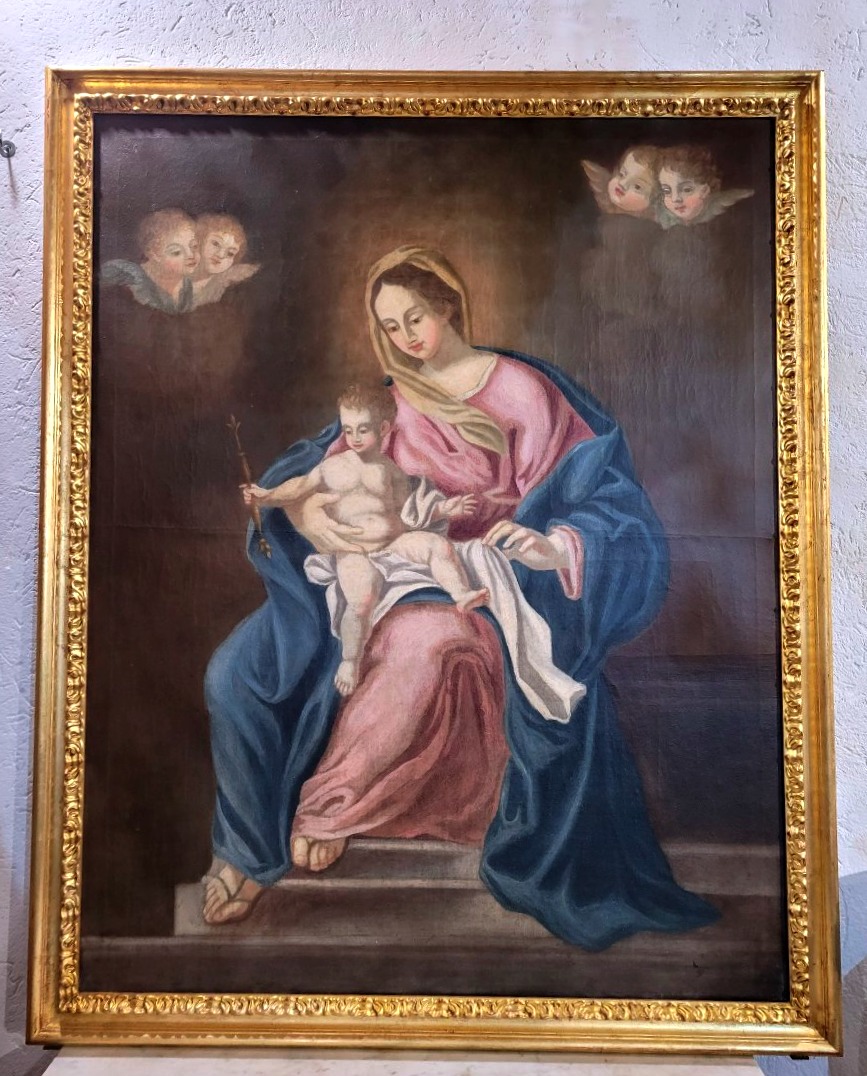 Peinture Vierge à l'Enfant
