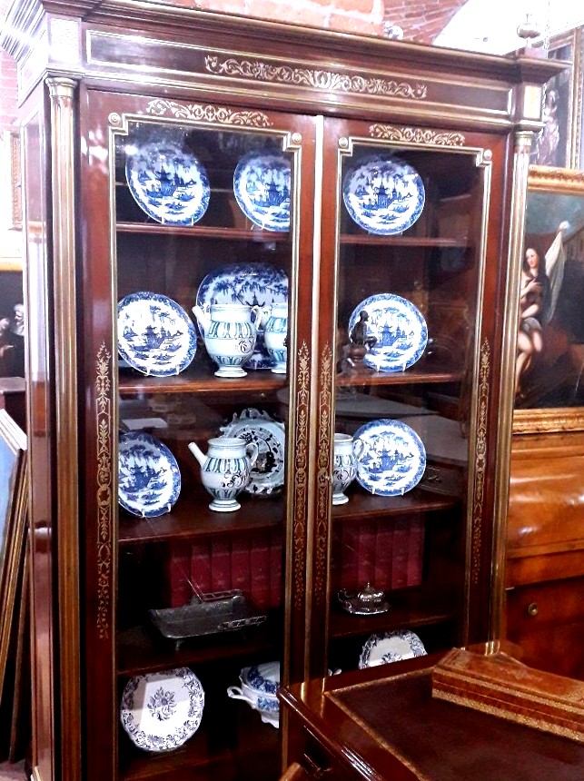 Napoleon III Bookcase In Mahogany