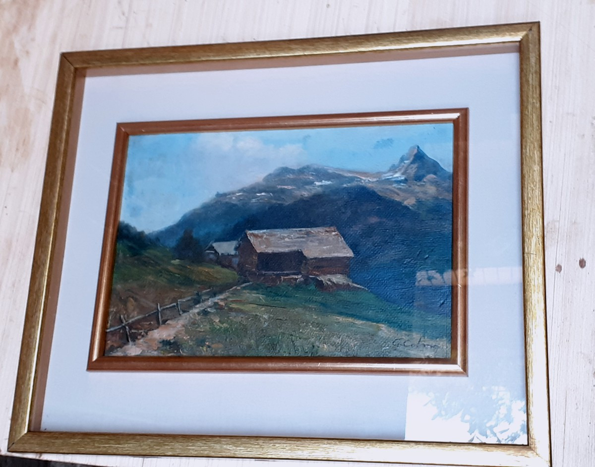 Peinture De Paysage Par Giovanni Colmo-photo-4