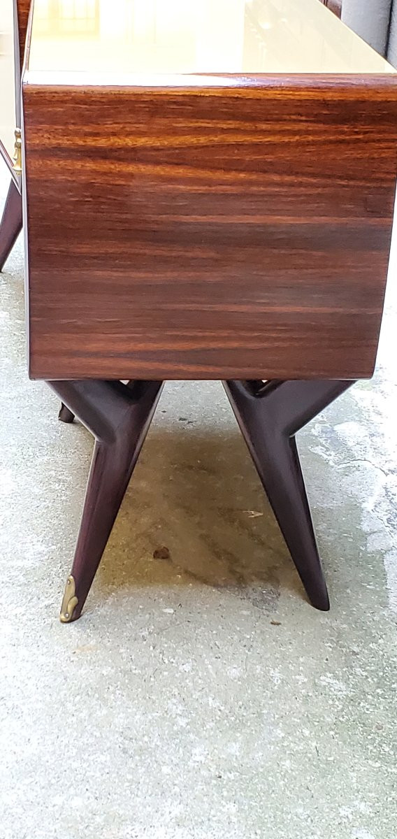 2 Art Deco Style Bedside Tables-photo-4