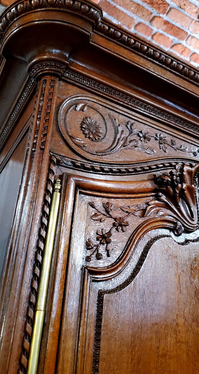 Armoire Provençale Louis XV Autentique , Fabrication Française -photo-4