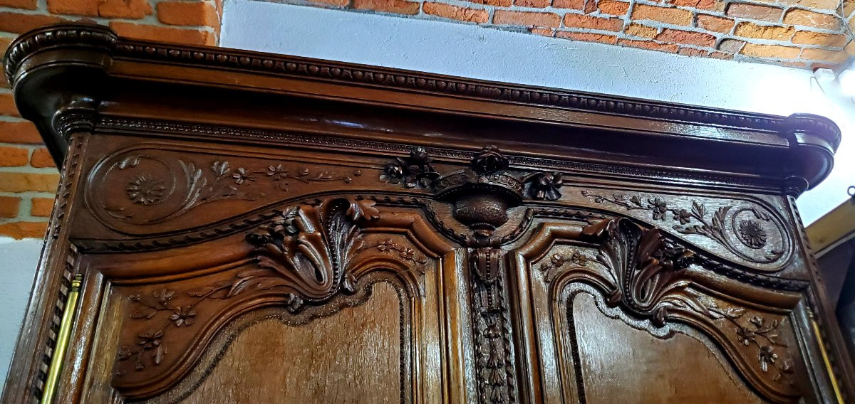 Armoire Provençale Louis XV Autentique , Fabrication Française -photo-5