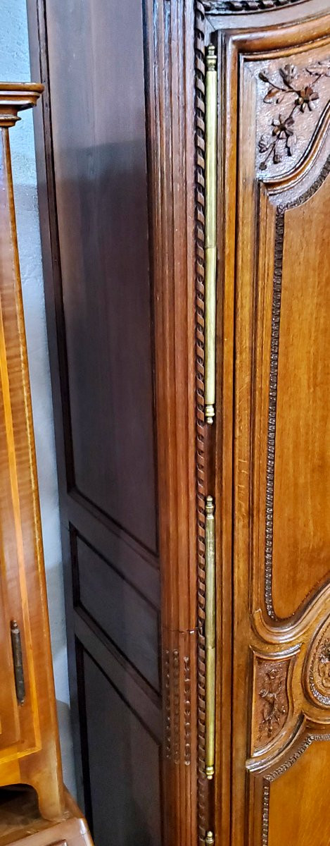 Armoire Provençale Louis XV Autentique , Fabrication Française -photo-8