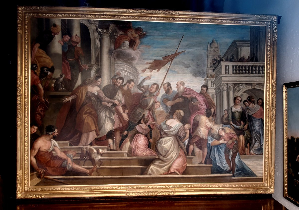 Oil Painting On Canvas From 1750 -photo-4