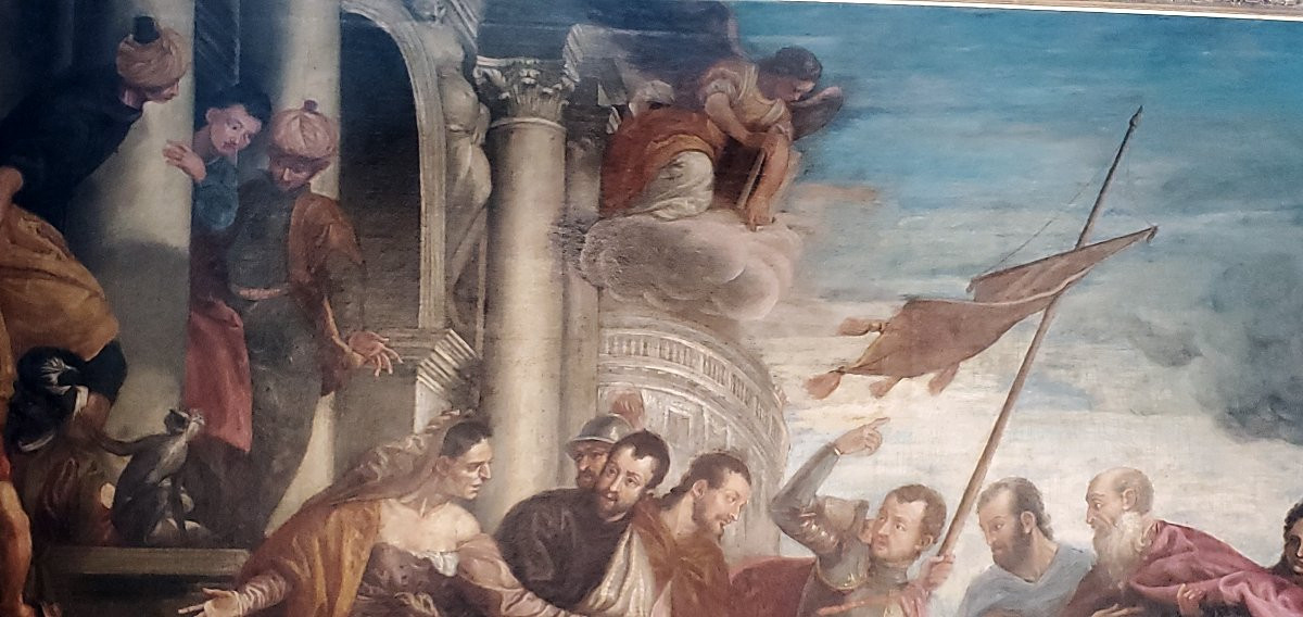 Oil Painting On Canvas From 1750 -photo-7