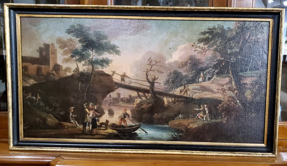 Oil Painting On Canvas, 1750 (approx.) 