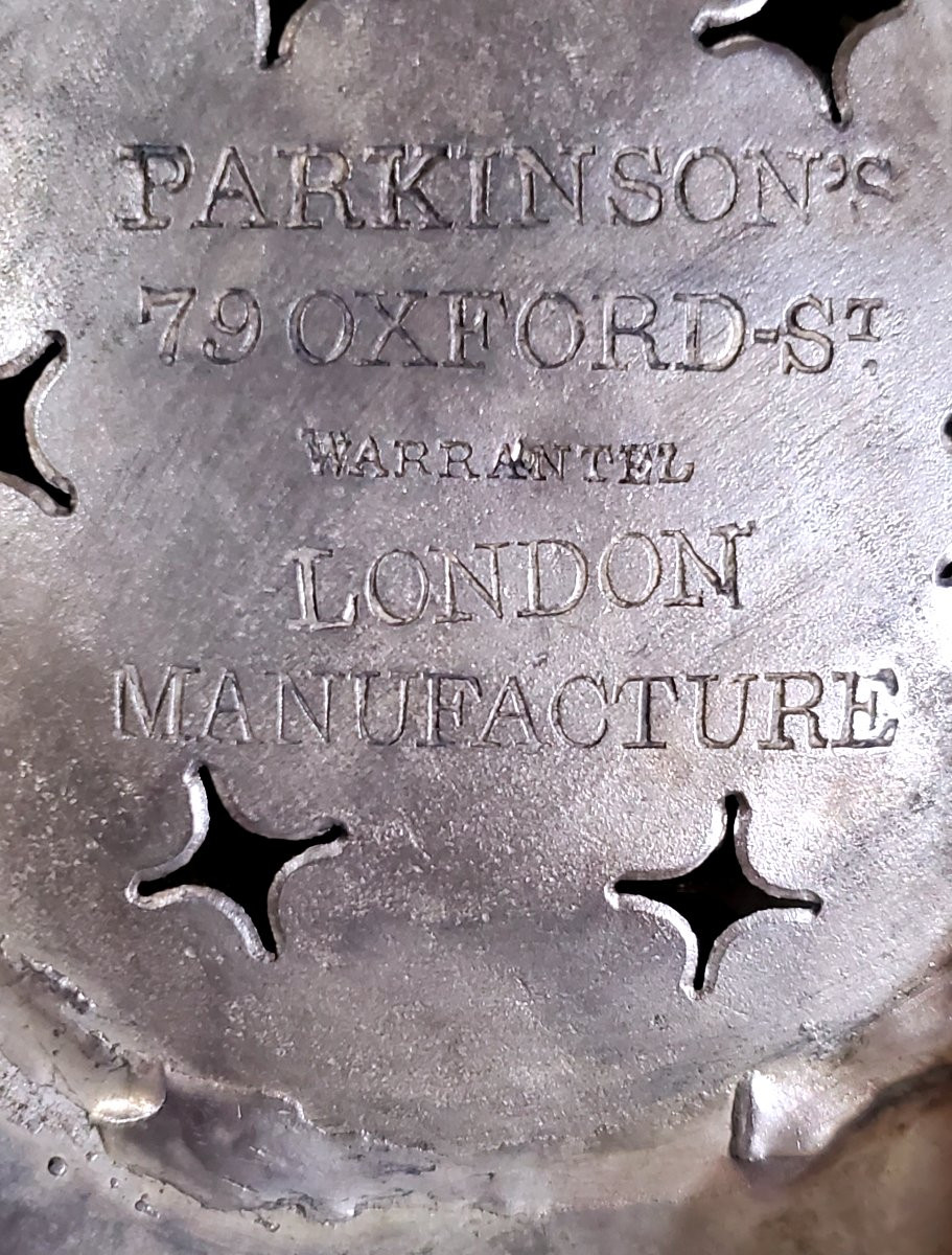 Samovar ancien de fabrication anglaise, vers 1840,  (plaqué argent)-photo-3