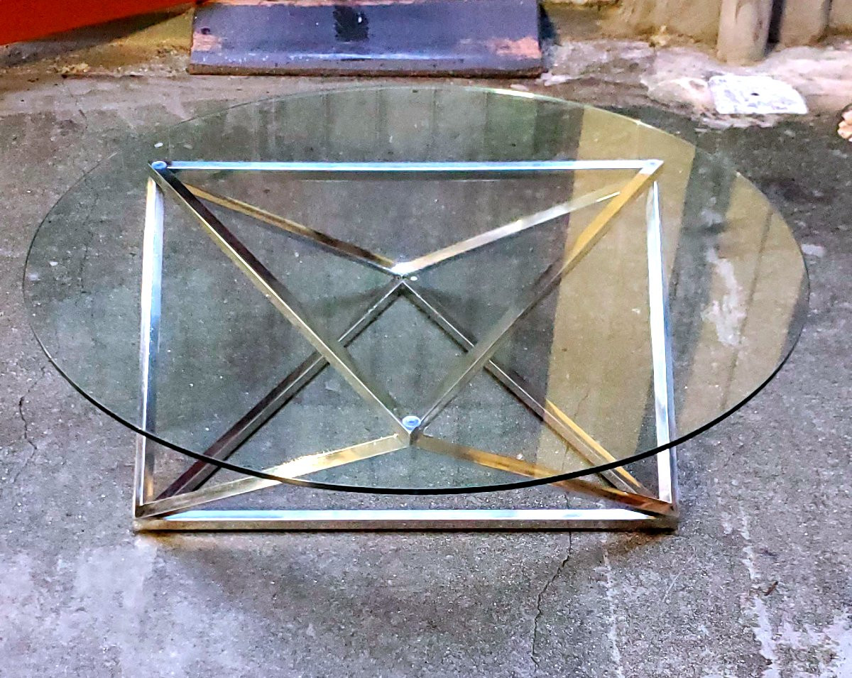 Table basse style années 70-photo-2