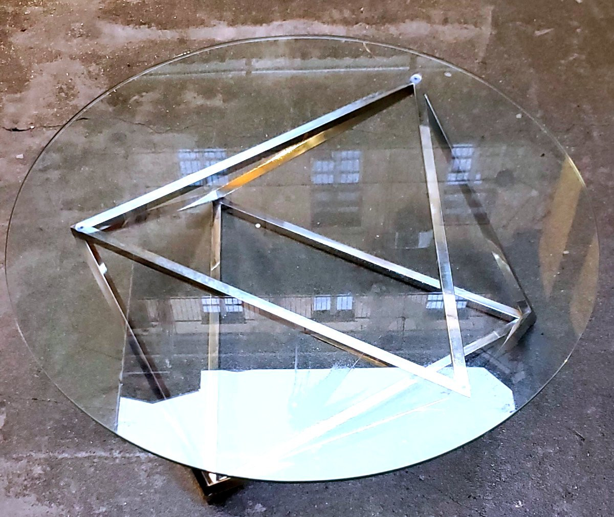 Table basse style années 70-photo-3