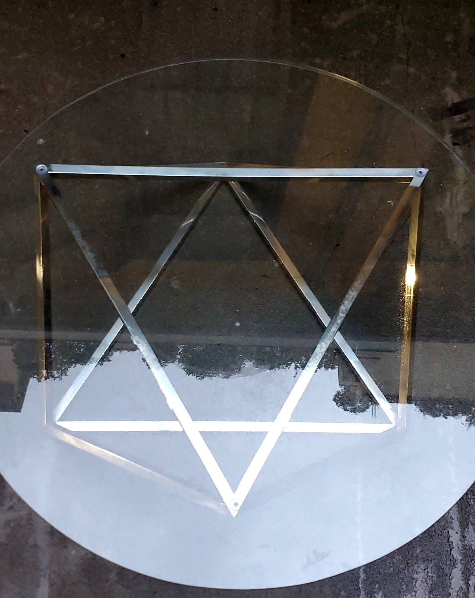 Table basse style années 70-photo-4