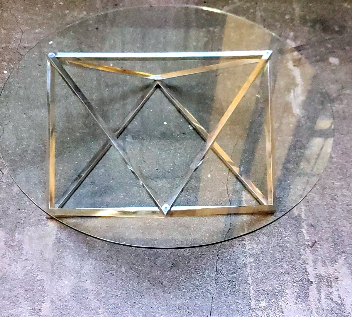 Table basse style années 70-photo-1