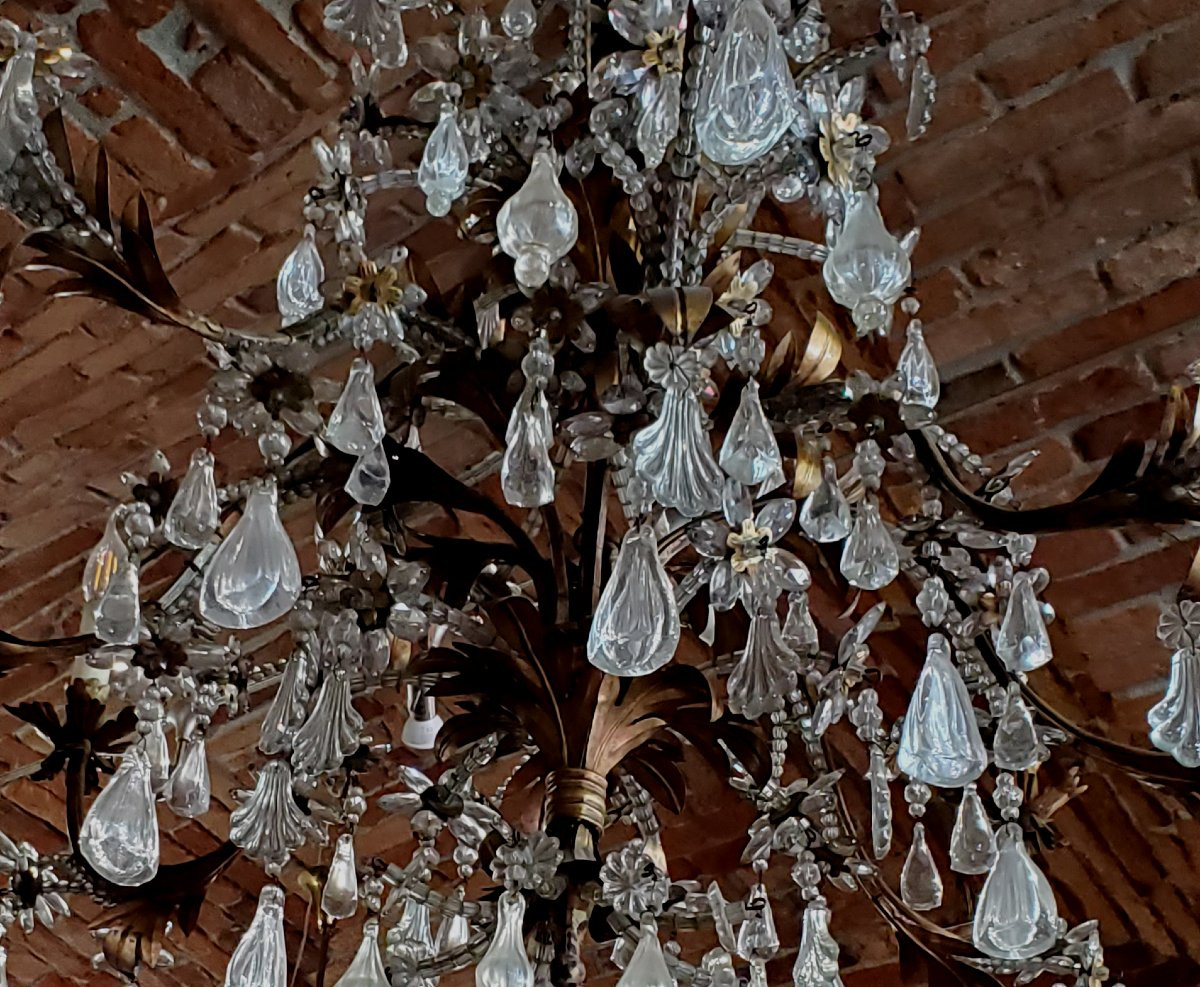 Italian-made Chandelier From The Second Half Of The 19th Century -photo-2