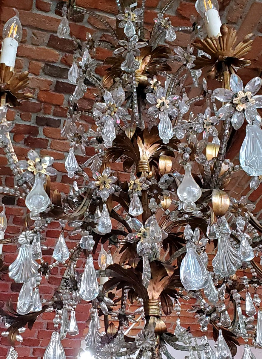 Italian-made Chandelier From The Second Half Of The 19th Century -photo-1