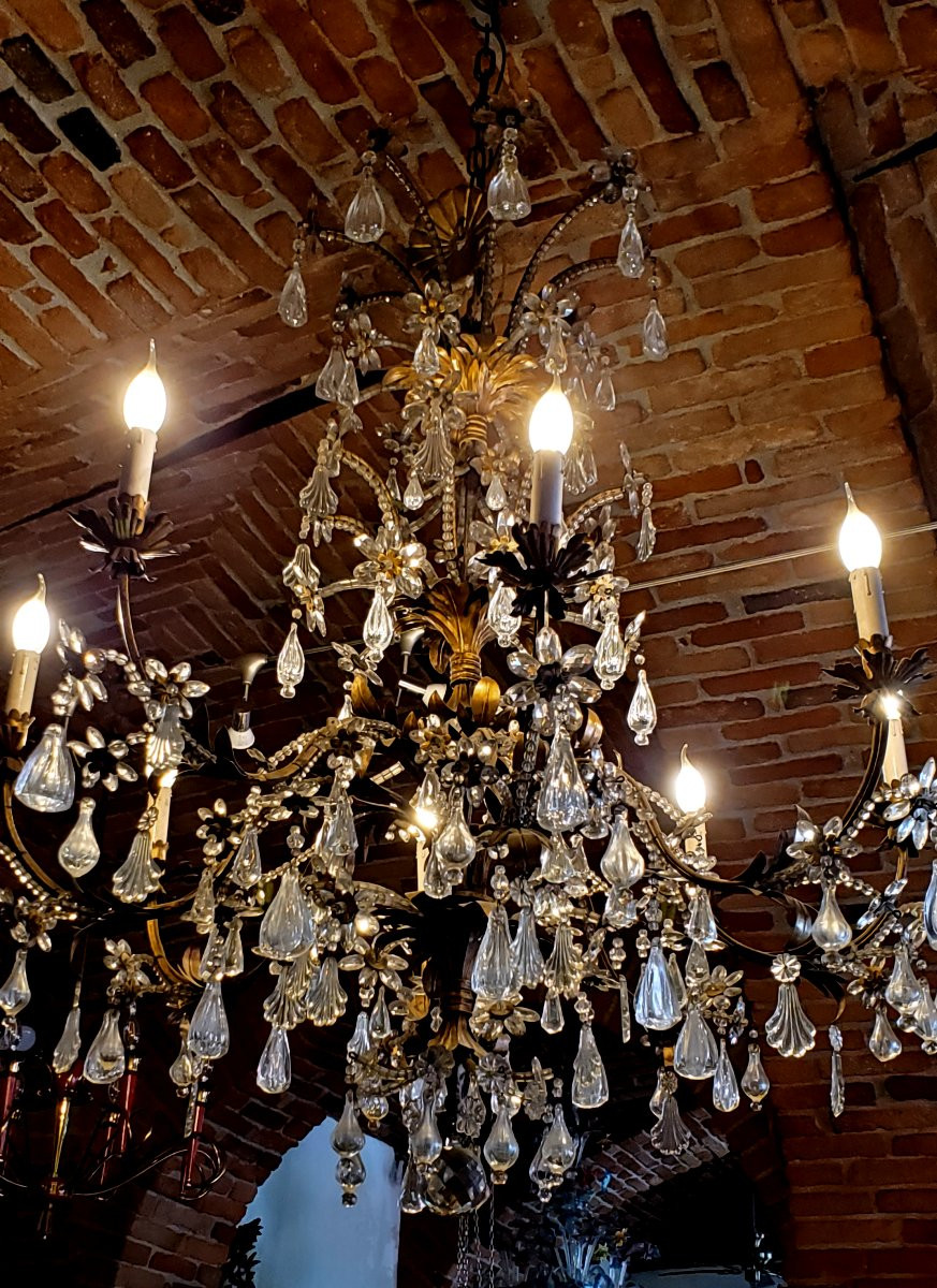 Italian-made Chandelier From The Second Half Of The 19th Century -photo-6