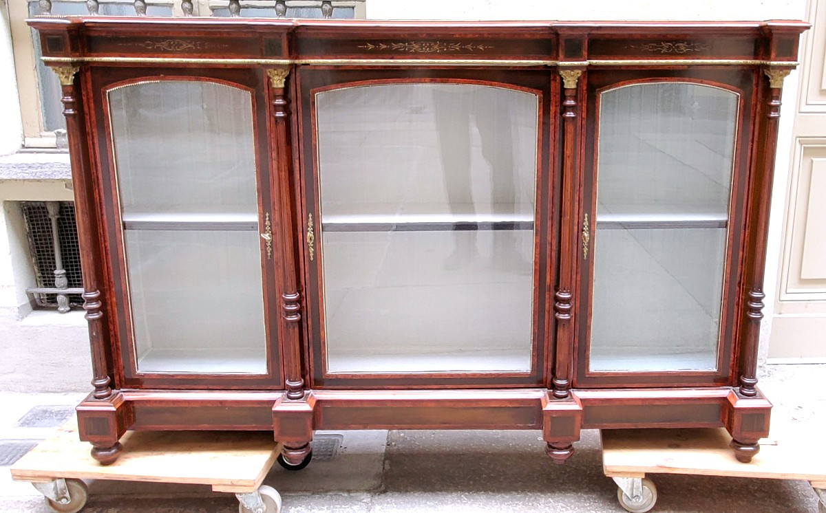 Vitrine ancienne Napoléon III