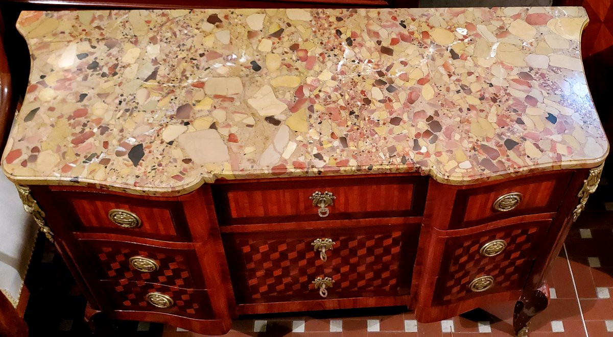 Antique Napoleon III Chest Of Drawers -photo-4
