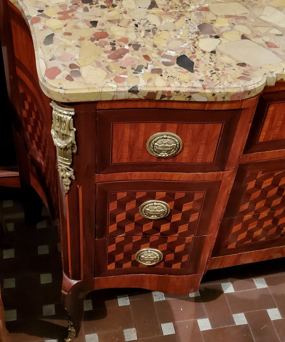 Antique Napoleon III Chest Of Drawers -photo-6