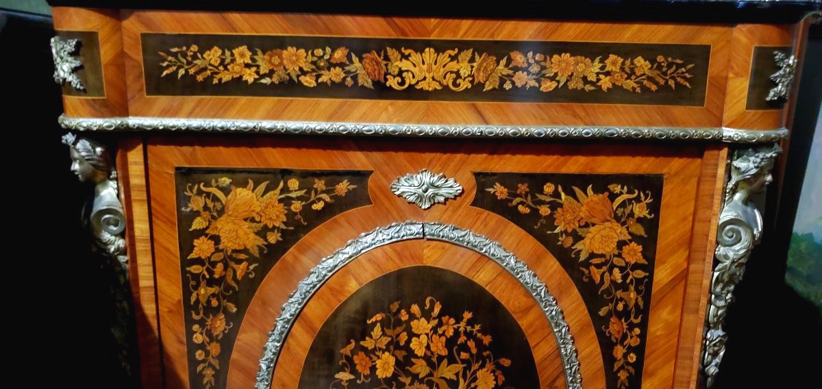 Antique Napoleon III Sideboard.-photo-6