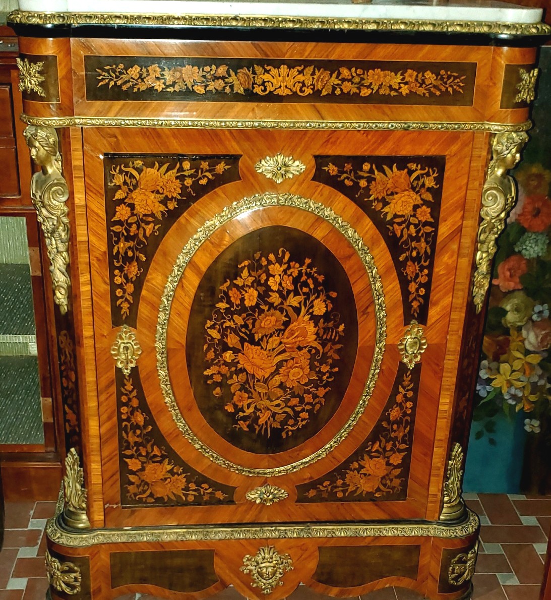 Antique Napoleon III Sideboard.