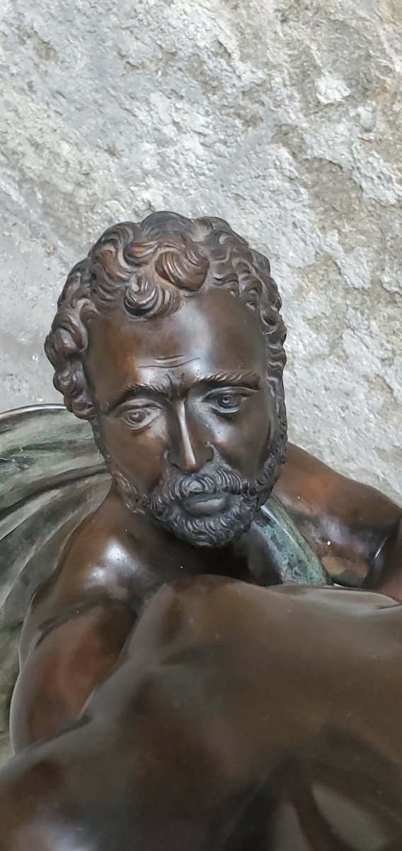 Sculpture en bronze représentant l'Enlèvement des Sabines.-photo-6