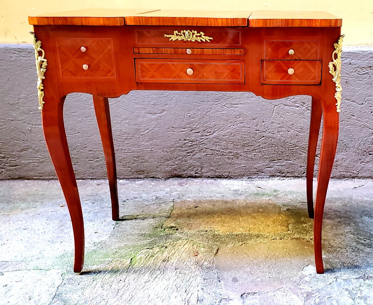 Antique Napoleon III Dressing Table, French-photo-2