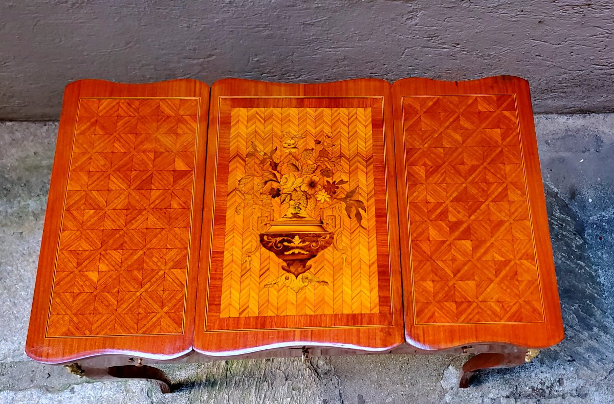 Antique Napoleon III Dressing Table, French-photo-3