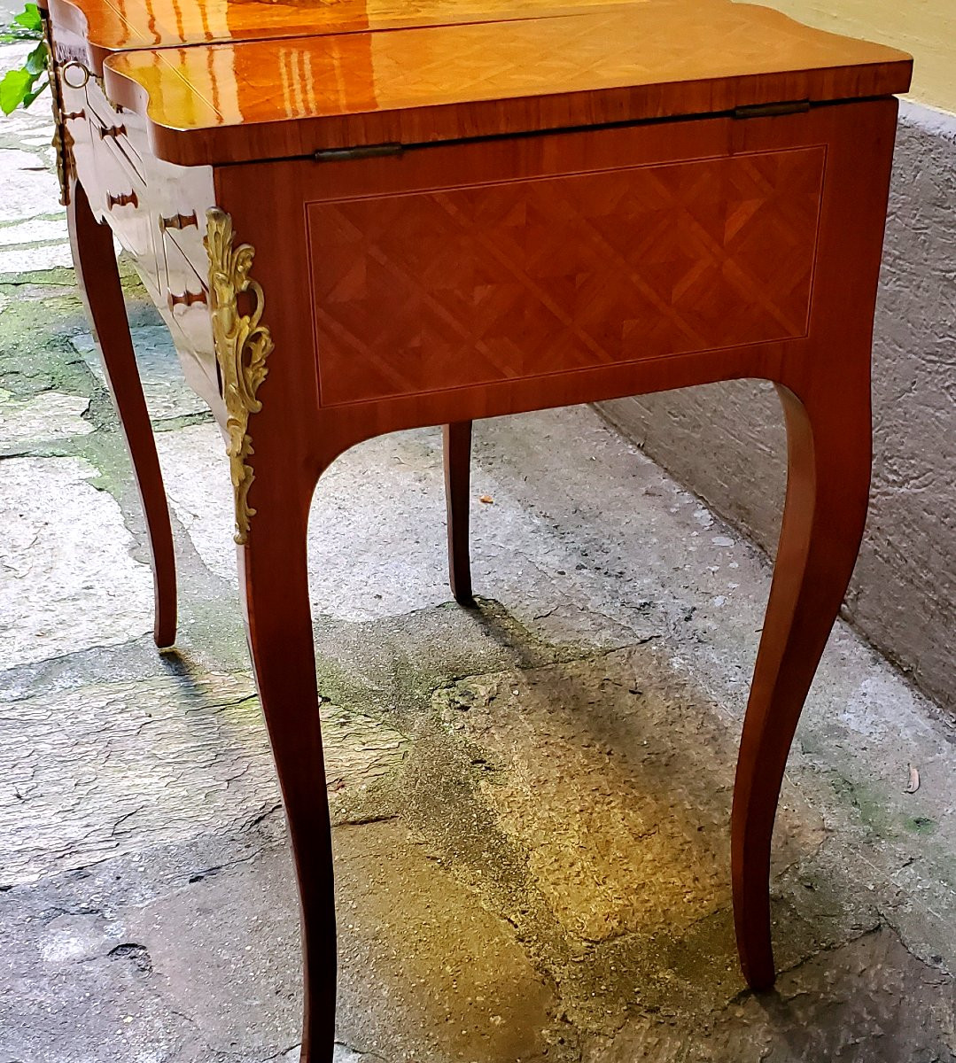 Antique Napoleon III Dressing Table, French-photo-6