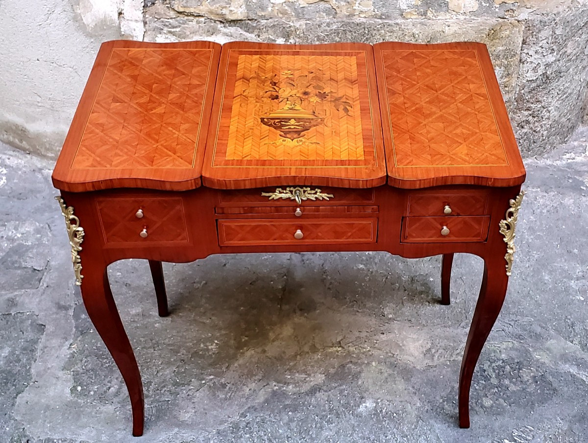 Antique Napoleon III Dressing Table, French